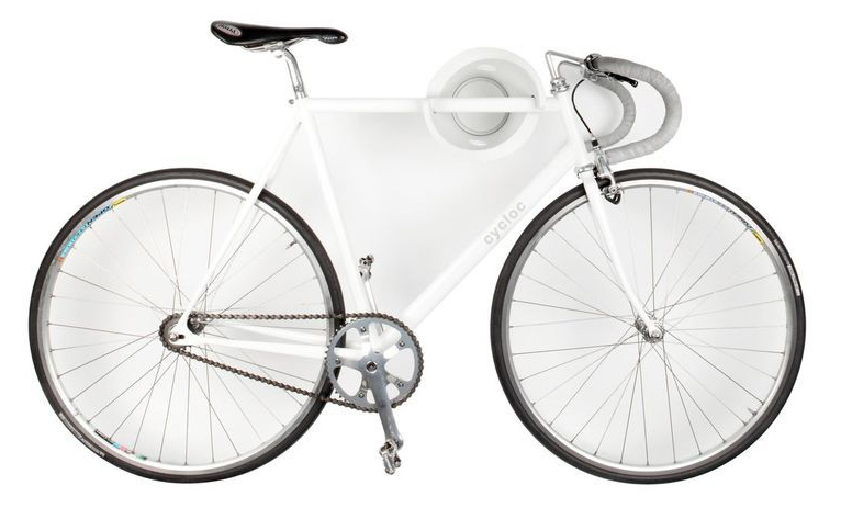 Cycloc Superhero Fahrradhalterung weiß