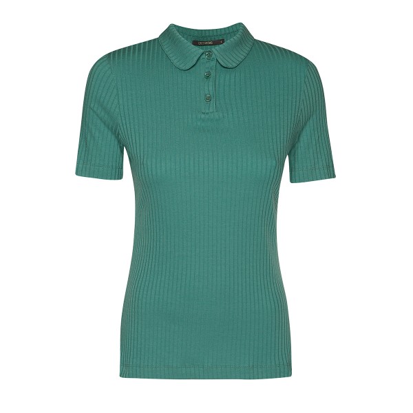 Cheeky Polo T-Shirt Women Greenbomb