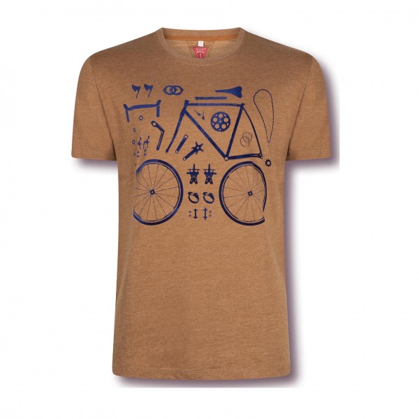 Pièces de bicyclette T-Shirt Men Le Patron